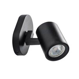 Laurin Black Single Surface Spotlight GU10