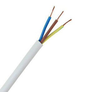 3Core 1.0mm Heat/Resist Flex Whi 50M