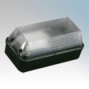 100W Bc Bulkhead Black Base Prismatic Diffuser