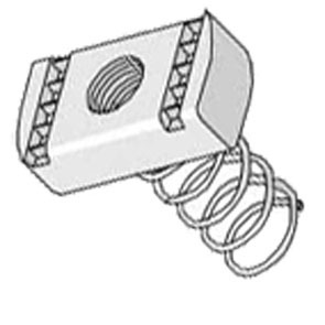 Long Spring Channel Nuts M8 Zeb