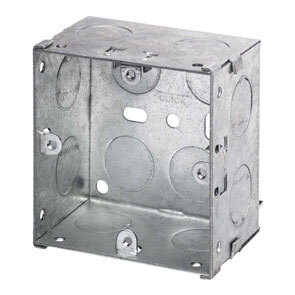 1 Gang Knock Out Box 47mm