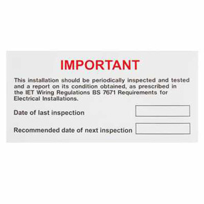 Periodic Inspection Label Pk 10