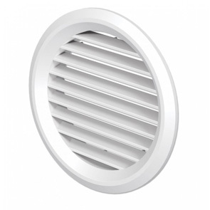 Circular White Indoor Grill Basic Flat