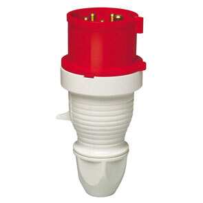 Plug 32A 5P 415V Red