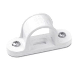PVC Conduit 20mm Spacer Bar Saddles White