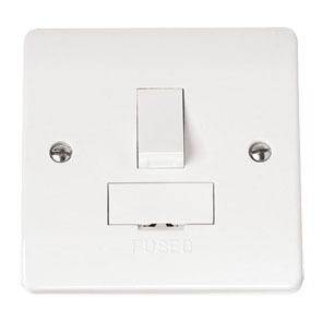 13A Fused Switched Connection Unit W/O Flex O/Let