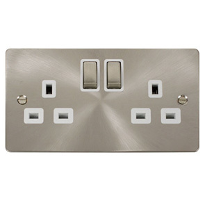 Ingot 2-Gang 13A DP Switched Socket