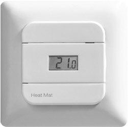 Manual Thermostat 16A Including Floor Sensor