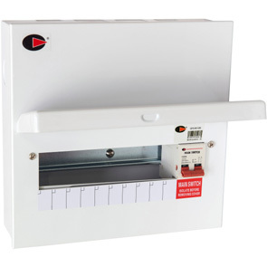 Amendment 3 100A DP Isolator 10 Way Consumer Unit