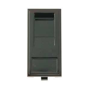 Rj45 Cat-5E Outlet – Black