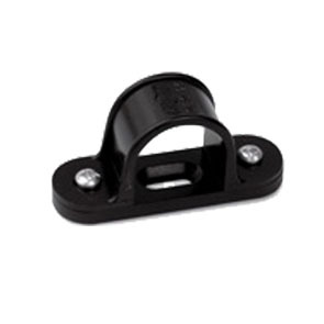 PVC Conduit 20mm Spacer Bar Saddles Black