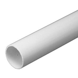 PVC Conduit 25mm Through Two Way Black