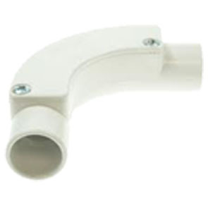 PVC Conduit 25mm Inspection Bends White