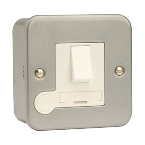 13A Fused Connection Unit DP Switched With With Optional Flex Outlet