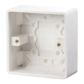 1 Gang 35mm Deep Pattress Box