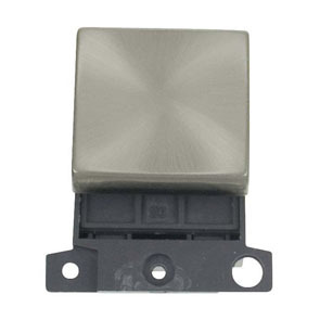 20A DP Ingot Switch Satin Chrome