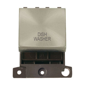 Dishwasher 20A DP Switch Satin Chrome