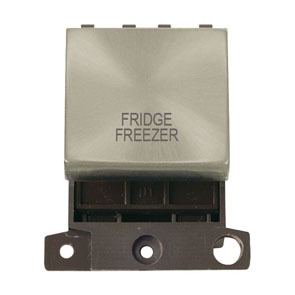 Fridge Freezer 20A DP Switch Satin Chrome
