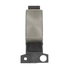 10A 3 Position Retractive Ingot Switch Satin Chr