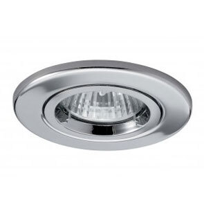 Polished Chrome Fixed GU10 Downlight Flameguard IP20