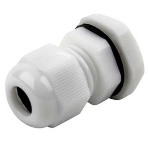 White 16mm Compression Gland Pack Of 10