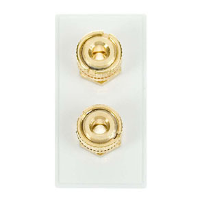 Loudspeaker Outlet X 2 – Polar White