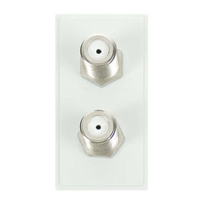 Twin Female Satellite – White