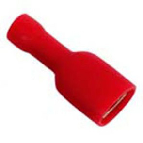 Pre Ins Terminal Red Fully Ins Push-On 6.3X0.8