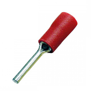 Pre Ins Crimp Terminal Red Pin 9mm