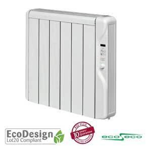 Elnur Gabarron 1.25Kw Electric Radiator Digital Control With Programmer Rx10E Plus