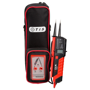 Lcd Voltage + Continutity Tester Kit IP65 With Proving Unit + Pouch