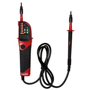 Lcd Voltage Continuity Tester IP64 Phase Rotation With Built In Proving Unit