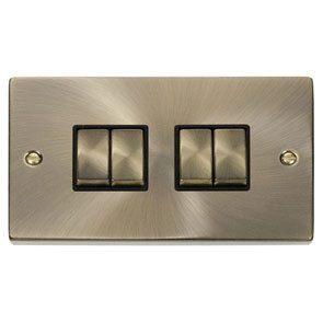 4 Gang 2 Way Ingot 10Ax Switch