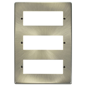 18 Minigrid Module Plate – Ant. Brass