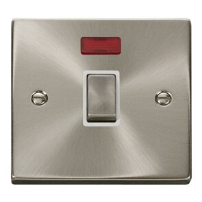 20A 1 Gang DP Ingot Switch With Neon