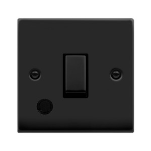 Switch, Ingot DP c/w Flex Outlet, Black Insert Victorian