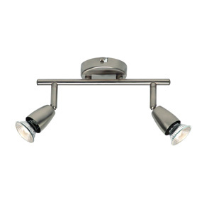 Amalfi Twin Bar Spot Satin Chrome