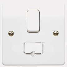 13A DP Sw Fused Spur Bottom Flex Out