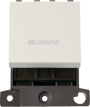 Microwave 20A DP Switch -Polar White