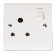 15A Round Pin Switched Socket Outlet