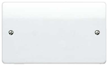2Gang Moulded Blank Plate