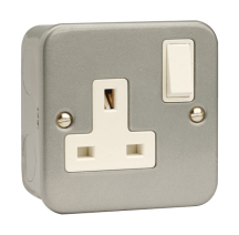 1 Gang 13A DP Switched Socket Outlet