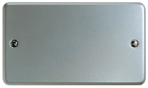 2Gang M/Clad Blank Plate