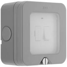 Weatherproof 13 Amp Fused Spur With Neon