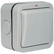 Weather Proof 20A 1G DP Switch