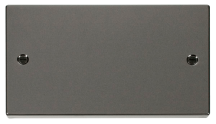 2 Gang Blank Plate