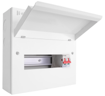 Consumer Unit, 8 Free Ways Straight Way, 100A Switch Disconnector