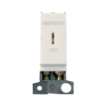 Emergency Keyswitch 13A DP Polar White