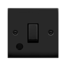 Switch, Ingot DP c/w Flex Outlet, Black Insert Victorian
