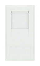 Rj45 Cat-5E Outlet – Polar White